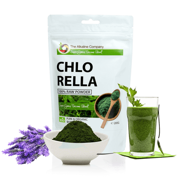 Chlorella-alga-por