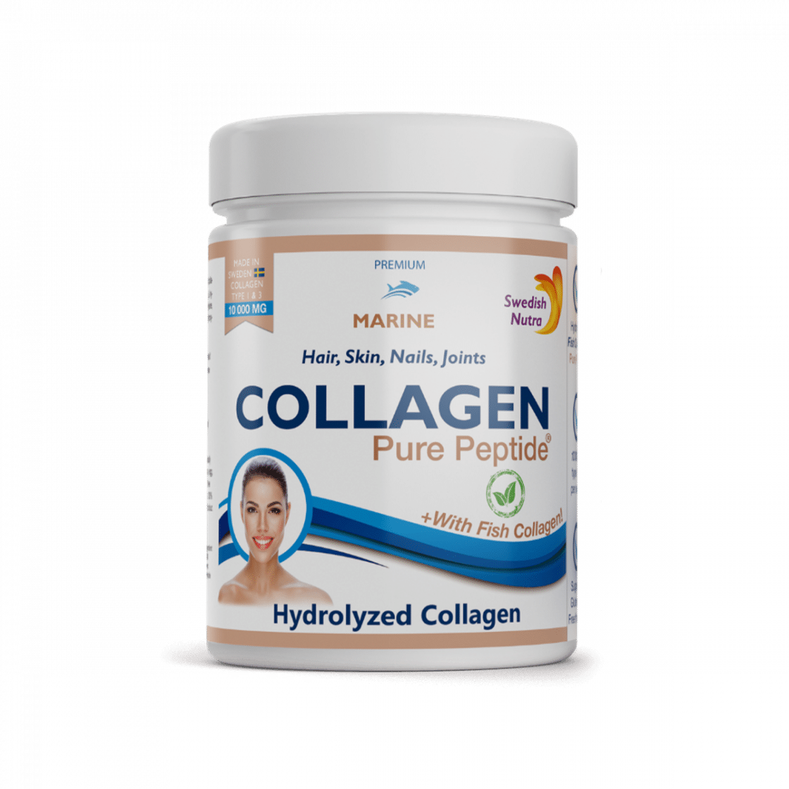 Collagen Pure Peptide -Hydrolyzovaný rybí kolagén 10000 mg v prášku